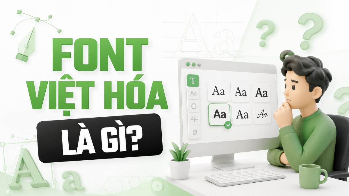 Font Việt hóa là gì? Vì sao designer nên dùng font có dấu chuẩn?