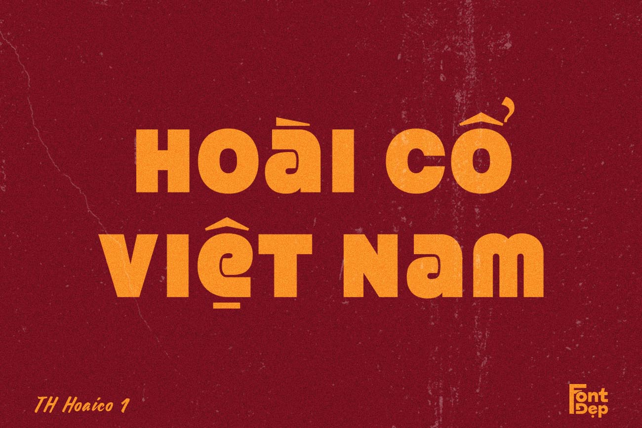 2 font chữ Sài Gòn xưa Việt hóa cho thiết kế bảng hiệu