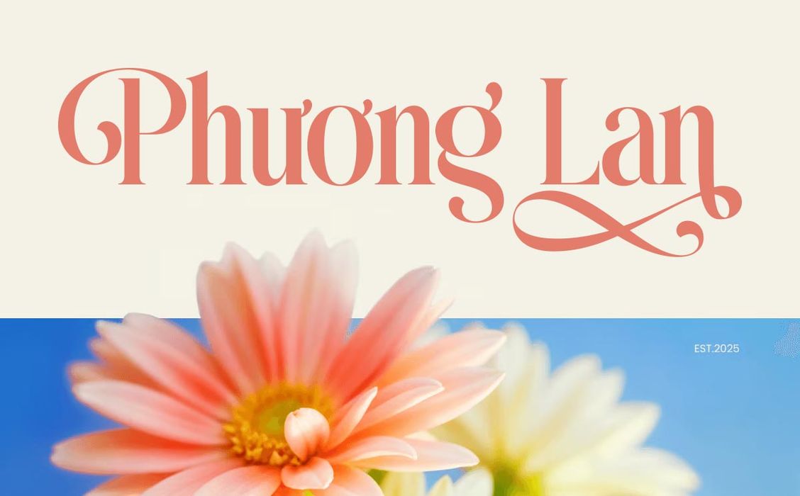 Phông chữ tiếng Việt cho ngành cưới TH Pinland Regular