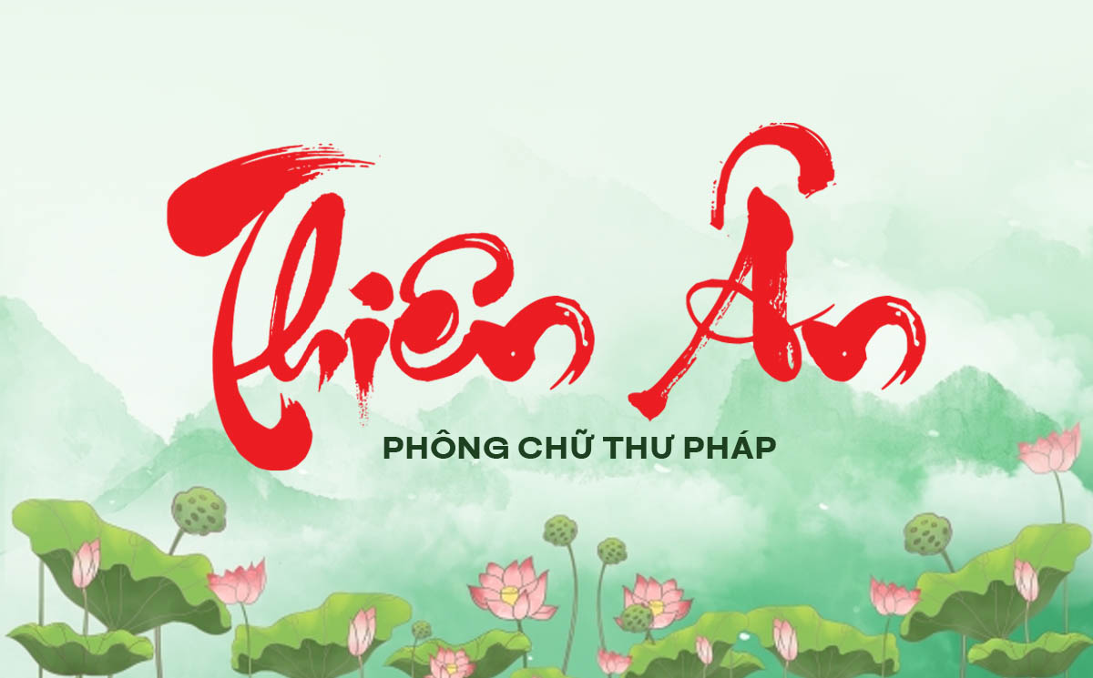 Phông chữ thư pháp miễn phí UTM Thien An