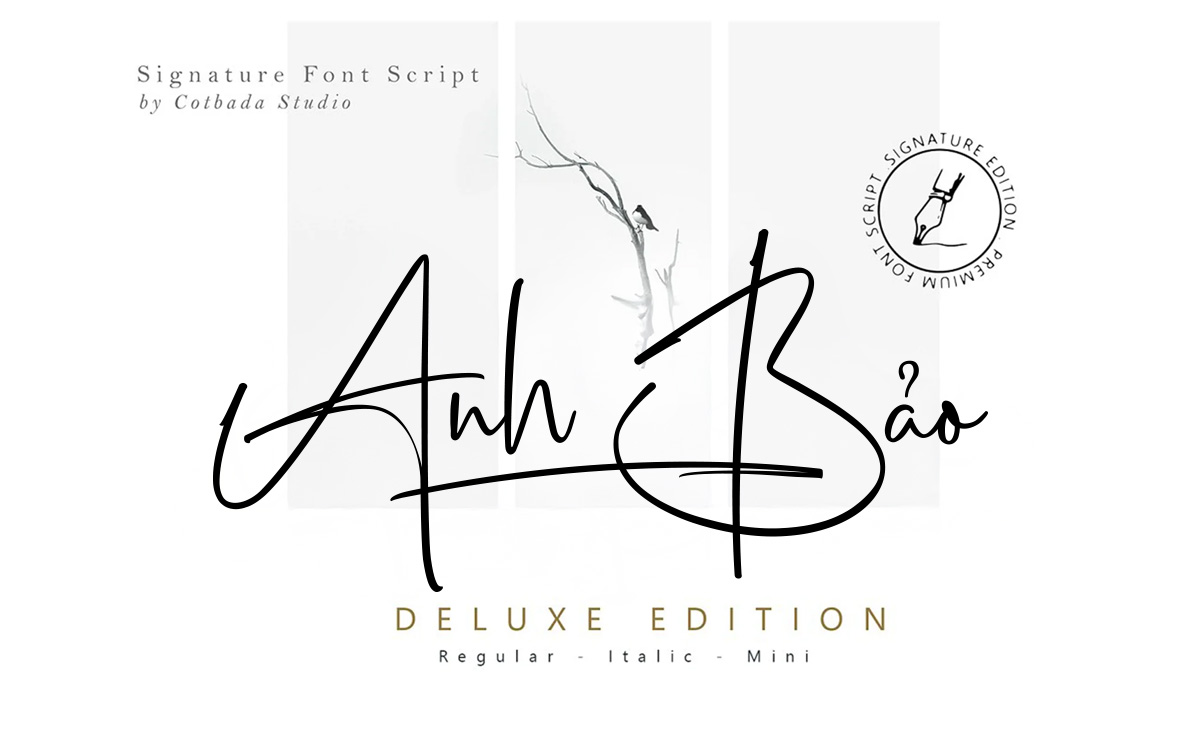 Font chữ viết tay TH Alessa Beilaire Deluxe