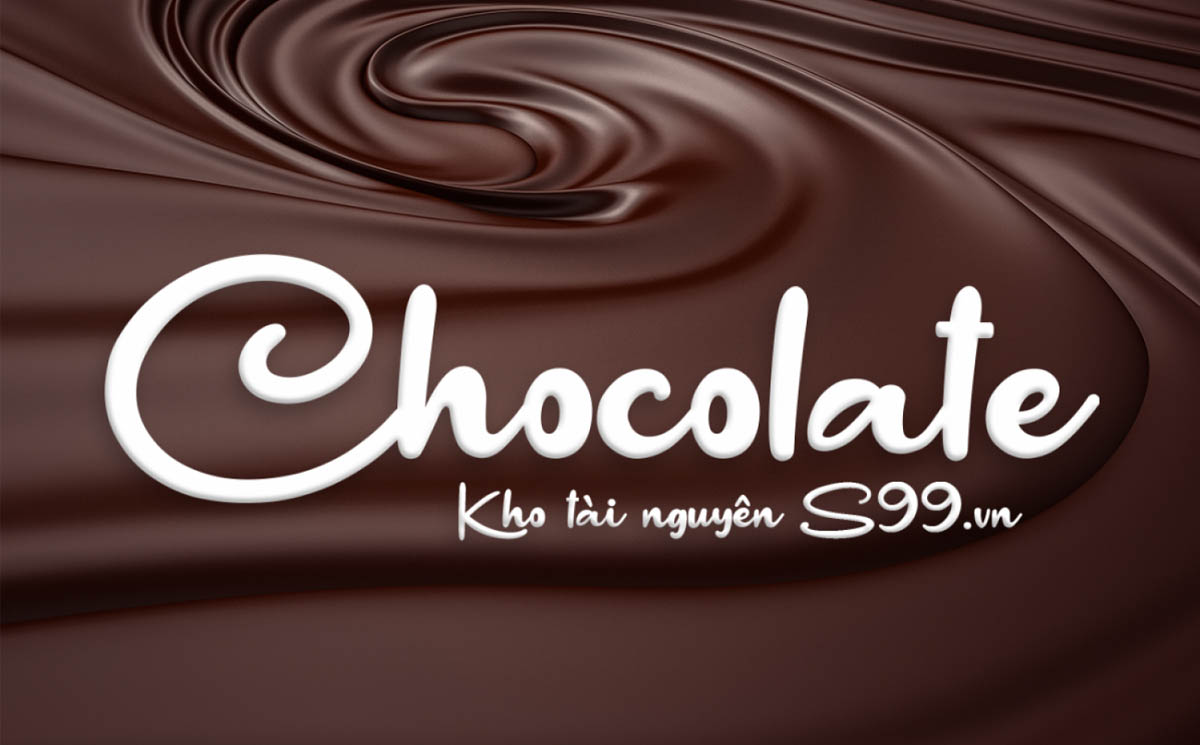 Font chữ hoạt hình dễ thương TH Choco Chici