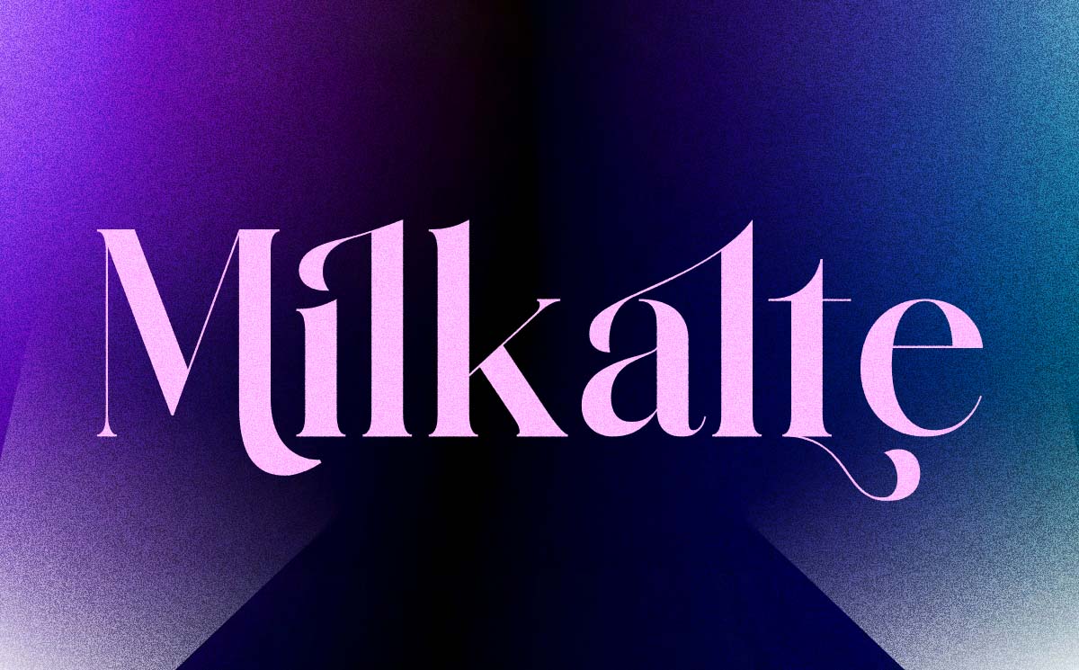 Font chữ tiếng Việt cho lĩnh vực cần sực sang trọng và hiện đại TH Milkalte Việt hóa