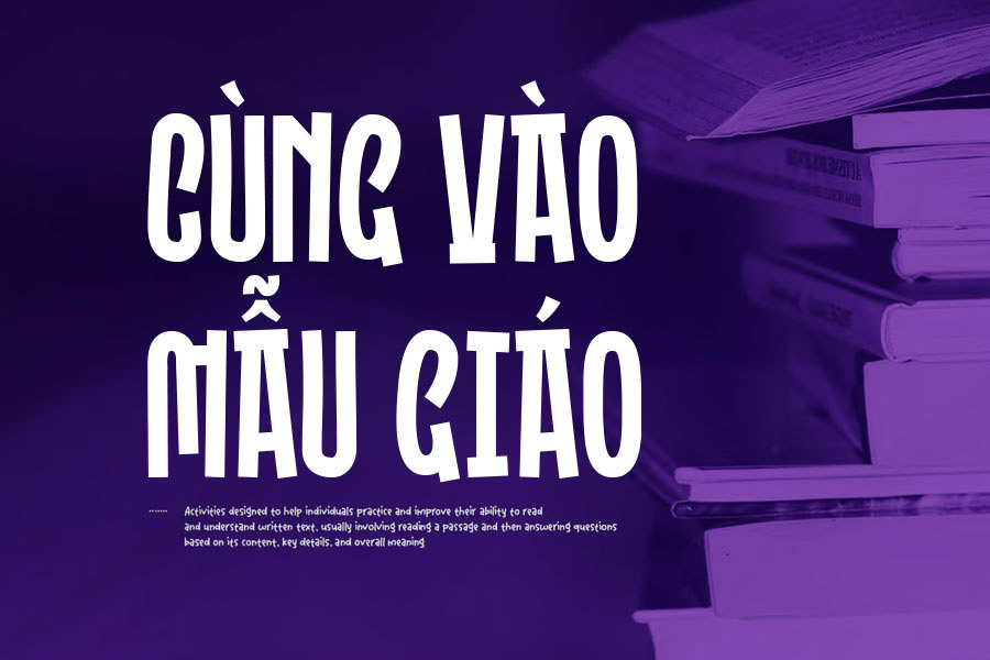 Phông chữ hoạt hình ngộ nghĩnh đẹp - TH Cartoon 8 Việt hóa