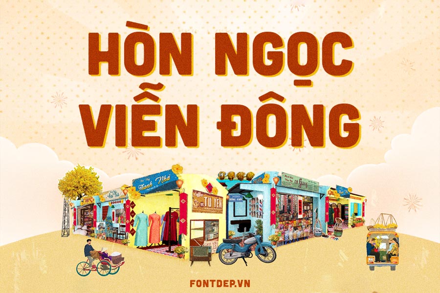 Font chữ Sài Gòn xưa – TH Hoaico 20 Việt Hóa