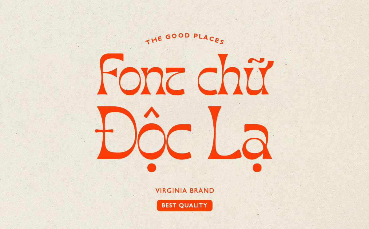 Font chữ hoạt h&igrave;nh TH Aradela Display Việt H&oacute;a
