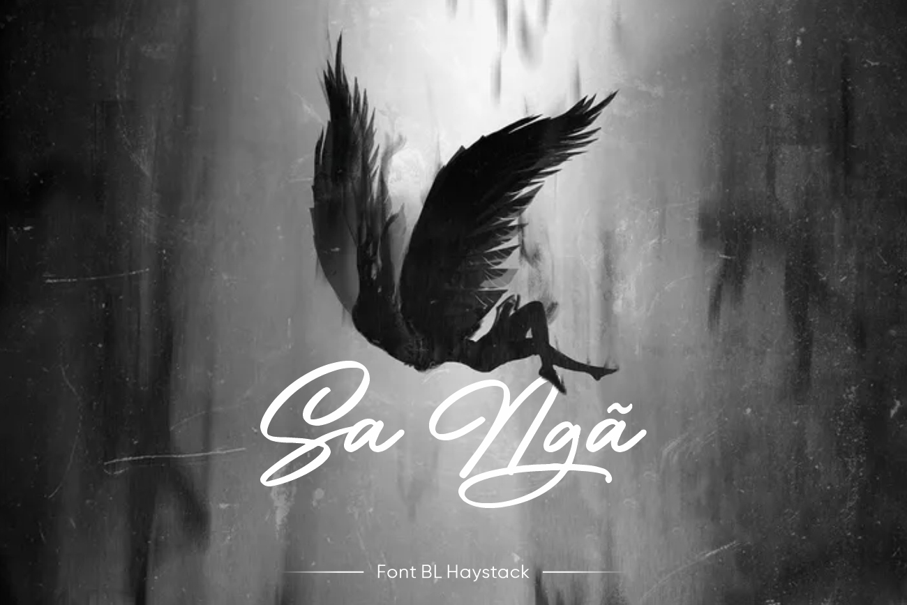 BL Haystack - Font brush mạnh mẽ