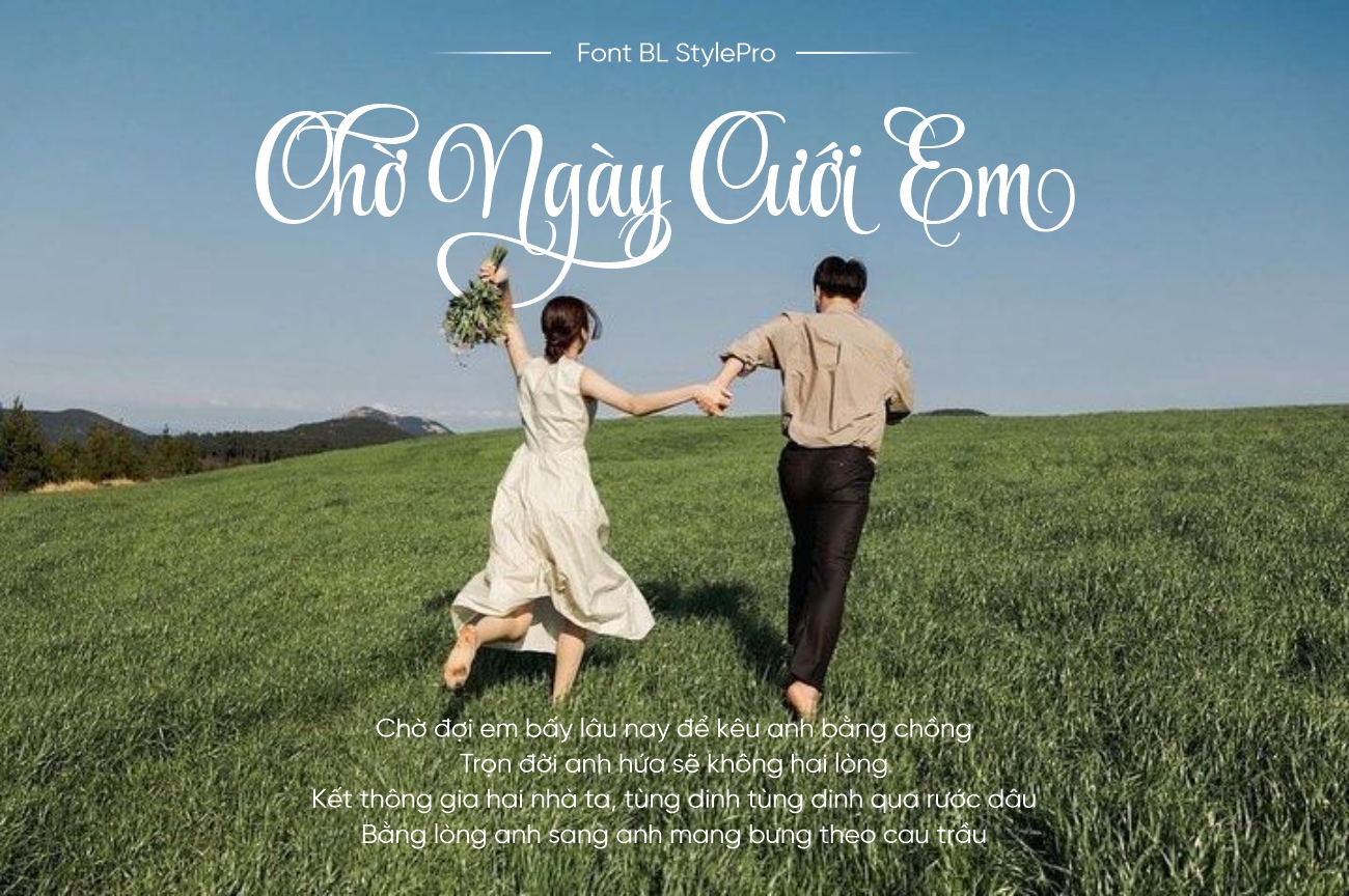 BL StylePro - Font chữ viết tay nghệ thuật